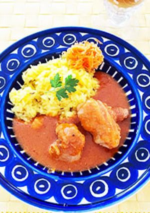 バターチキンカリー用のレモンバターライス-レシピのメイン写真