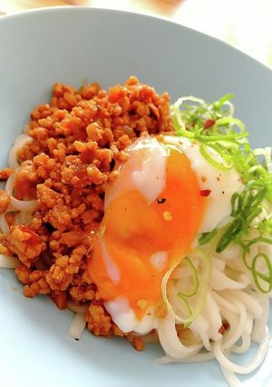糖質制限 簡単 汁なし担々麺まぜそば-レシピのメイン写真