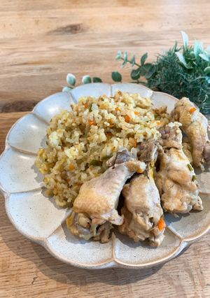 炊飯器で簡単＊ビリヤニ風炊き込みご飯-レシピのメイン写真