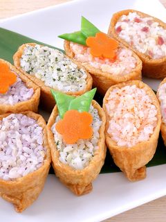 発芽米いなり-レシピのメイン写真