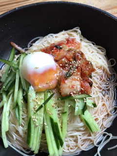 韓国風 キムチ そーめん-レシピのメイン写真