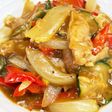 夏野菜のカレー炒め