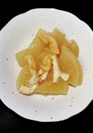 大根の炒め煮(1本分)-レシピのメイン写真