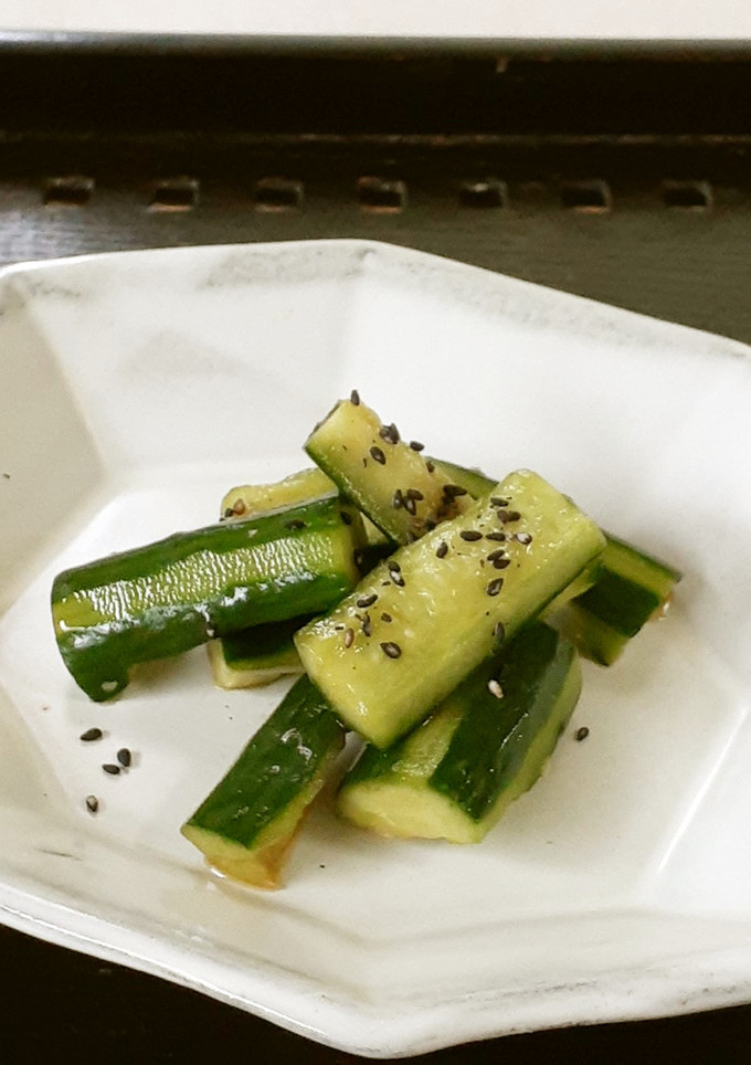 【野菜ソムリエ】きゅうりの酢じょうゆ漬け-レシピのメイン写真