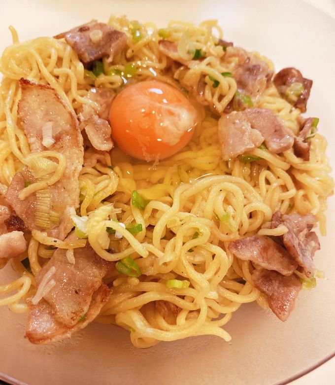 ネギと豚バラの醤油焼きそば-レシピのメイン写真