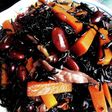 水戻しなし 乾燥黒豆&乾燥ひじきの煮物