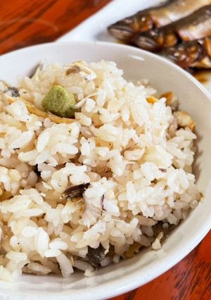 鮎ご飯-レシピのメイン写真