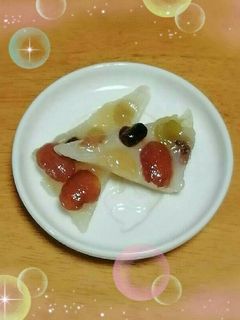 レンジで簡単★水無月-レシピのメイン写真