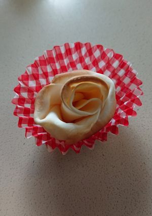 餃子の皮でバラの花-レシピのメイン写真