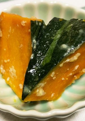 【レンチンで簡単】かぼちゃの塩麹蒸し-レシピのメイン写真