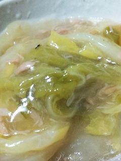 【減塩】白菜とツナのとろとろ煮-レシピのメイン写真
