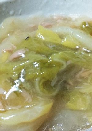 【減塩】白菜とツナのとろとろ煮-レシピのメイン写真
