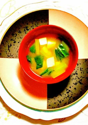 簡単美味しいお味噌汁 簡単スープ^_^-レシピのメイン写真
