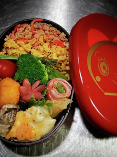 紅生姜の鳥そぼろ弁当❨(@≧↺≦@)❩-レシピのメイン写真