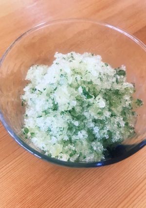 大葉のシャーベット-レシピのメイン写真