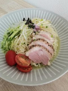 冷やしサッポロ一番♪あっさり鶏塩ラーメン-レシピのメイン写真