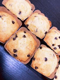 チョコバナナカップケーキ-レシピのメイン写真