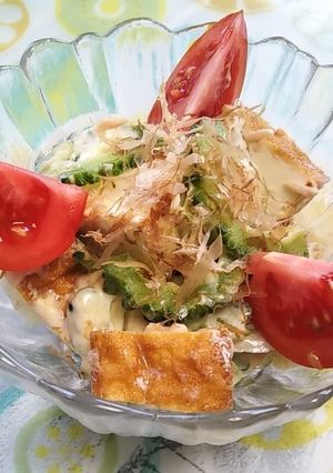 梅でさっぱり！　ゴーヤとツナのサラダ-レシピのメイン写真
