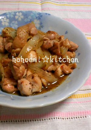 鶏モモ肉のはちみつ梅炒め-レシピのメイン写真