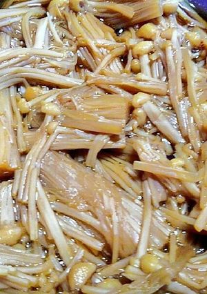 【漫画飯】ご飯のお供☆なめたけ-レシピのメイン写真