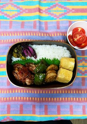 焼き鳥弁当3　〜高校生男子弁当〜-レシピのメイン写真