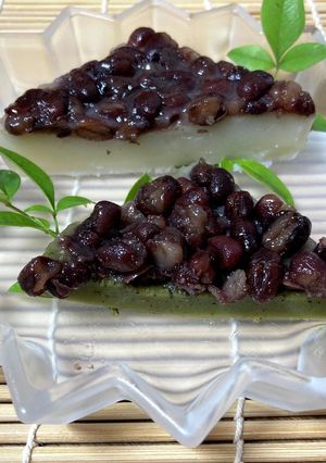 6月最後の日に食べる京の和菓子『水無月』-レシピのメイン写真