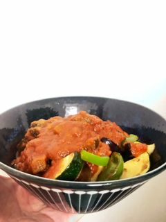 パスタソースで手抜きラタトゥイユ風-レシピのメイン写真