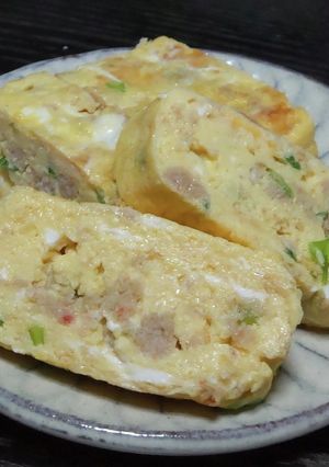 カニ缶の贅沢卵焼き-レシピのメイン写真