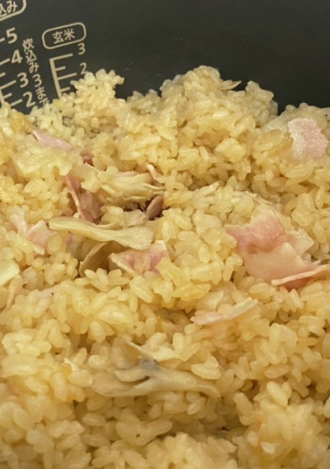 簡単！舞茸のバター醤油炊き込みご飯！-レシピのメイン写真
