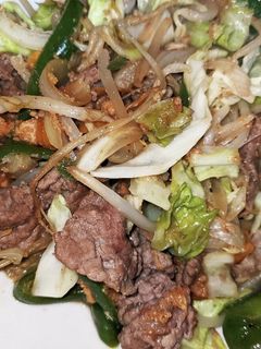 牛肉野菜ナッツ炒め-レシピのメイン写真