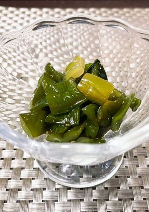 簡単ヘルシー美味♪茎わかめの浅漬け-レシピのメイン写真