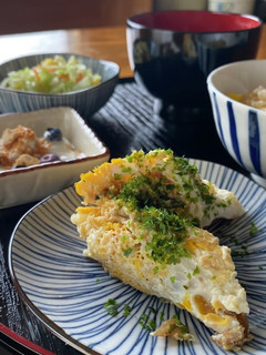 お弁当にも!大葉入り和風タマゴ焼き-レシピのメイン写真