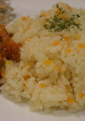 オリーブオイル&コンソメのごはん-レシピのメイン写真