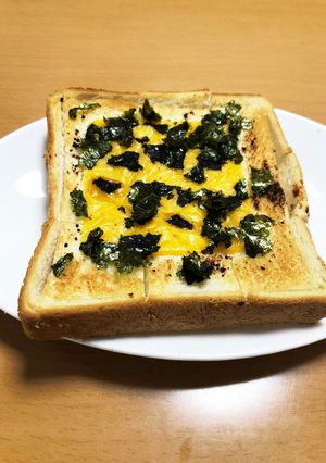 だし香る和風海苔チーズトースト-レシピのメイン写真