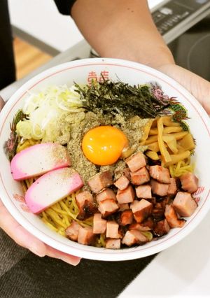 煮干の旨味たっぷり　煮干油そば-レシピのメイン写真