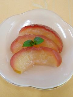 りんごのコンポート2(透析食)-レシピのメイン写真