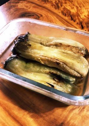 夏の常備菜　冷やし焼き茄子-レシピのメイン写真
