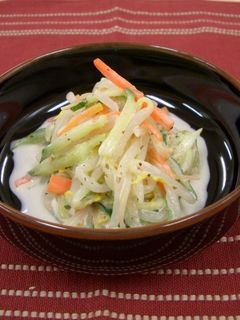 もやしの梅マヨ和え(透析食)-レシピのメイン写真