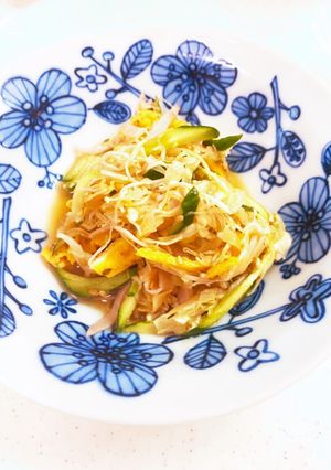 春雨ないから…キャベツで中華サラダ-レシピのメイン写真