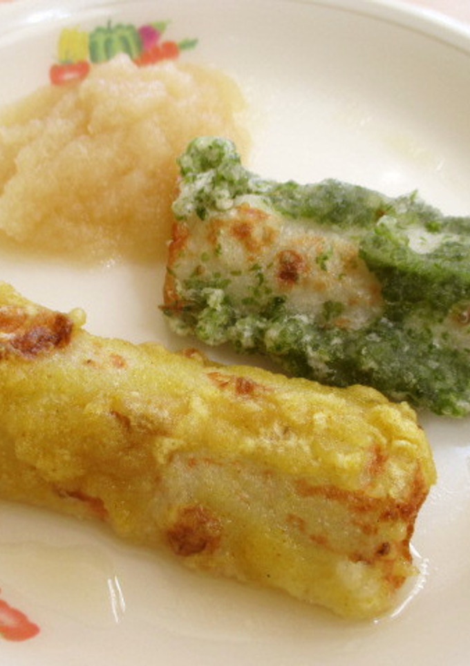 ちくわの二色揚げ　★宇都宮学校給食-レシピのメイン写真