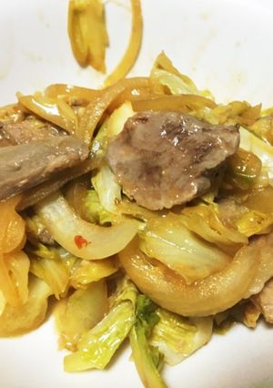 焼肉のたれ！キャベツと玉ねぎの回鍋肉-レシピのメイン写真