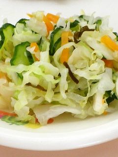 塩昆布和え ★宇都宮学校給食-レシピのメイン写真
