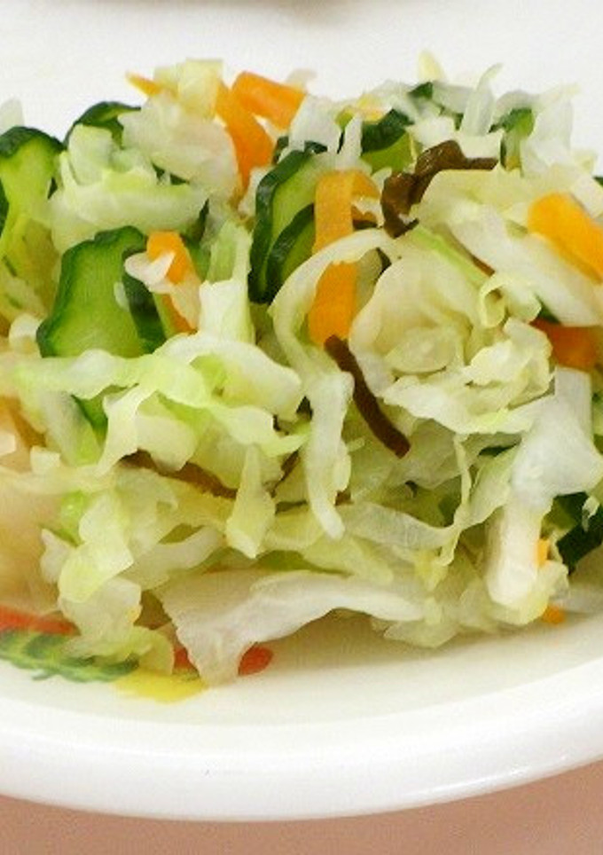塩昆布和え　★宇都宮学校給食-レシピのメイン写真