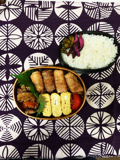 ズッキーニの肉巻き弁当〜高校生男子弁当〜-レシピのメイン写真