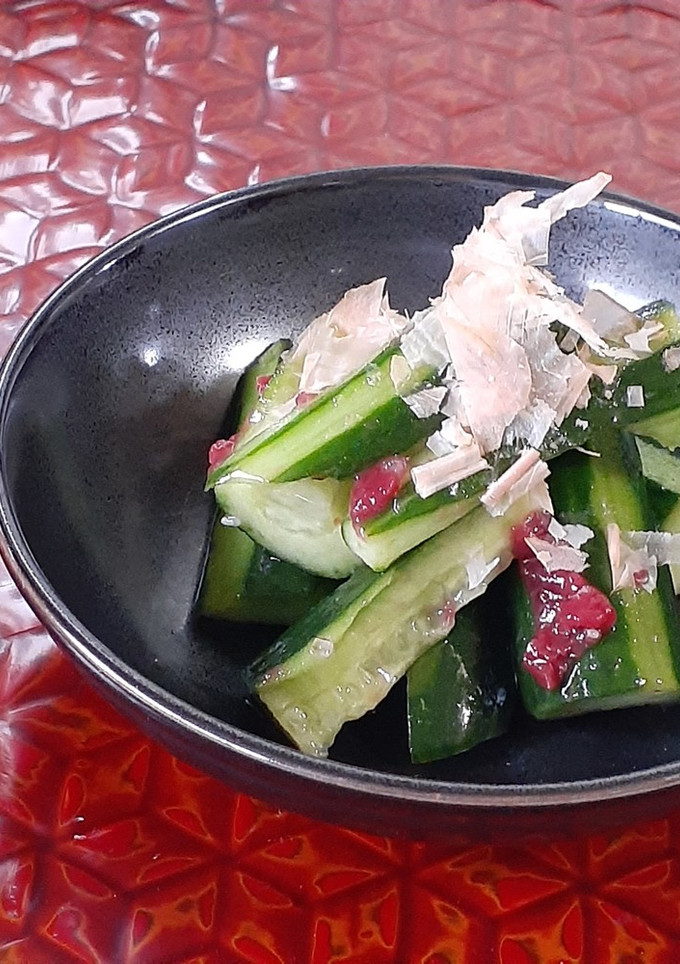 【野菜ソムリエ】きゅうりの梅肉おかか和え-レシピのメイン写真