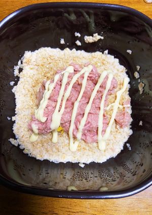 オートミール、レンジでツナマヨ-レシピのメイン写真