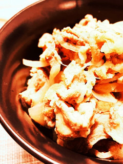梅入り生姜焼き丼-レシピのメイン写真