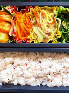 高校生弁当日記(エビチリ?弁当編)-レシピのメイン写真