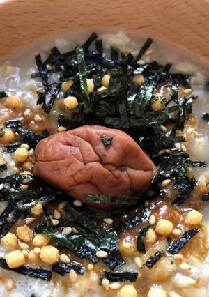 ❁一番簡単❁レンチンオートミールお茶漬け-レシピのメイン写真