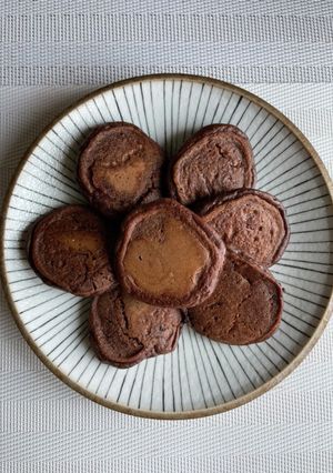 濃いショコラパンケーキ*･-レシピのメイン写真